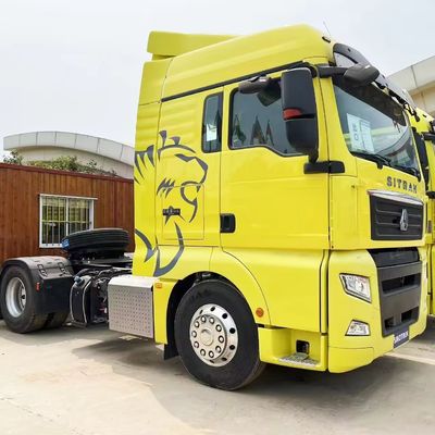 430hp Lhd Rhd Sinotruck Sitrak ελκυστήρες 4x2 μεταχειρισμένο ελκυστήρα για 3 επιβάτες