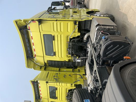 430hp Lhd Rhd Sinotruck Sitrak ελκυστήρες 4x2 μεταχειρισμένο ελκυστήρα για 3 επιβάτες