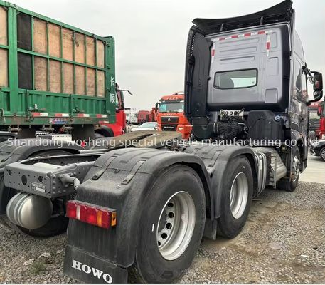540 HP HOWO T7H Τρακτικό φορτηγό 6x4 για το αίτημα του πελάτη και μεγάλη χωρητικότητα φορτίου