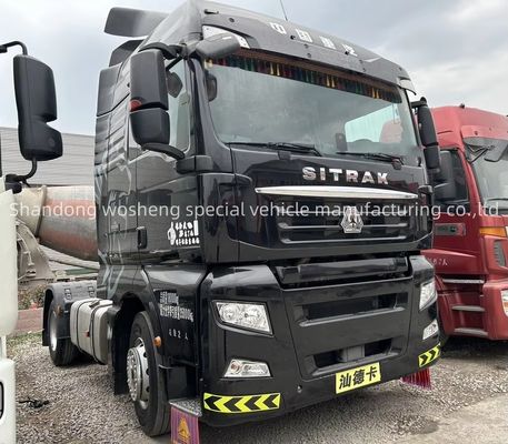 Τρακτέρ Howo 540 HP T7H 6x4 με σύστημα πολυμέσων και 2 αριθμούς μετατροπής πίσω