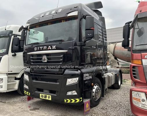 Τρακτέρ Howo 540 HP T7H 6x4 με σύστημα πολυμέσων και 2 αριθμούς μετατροπής πίσω