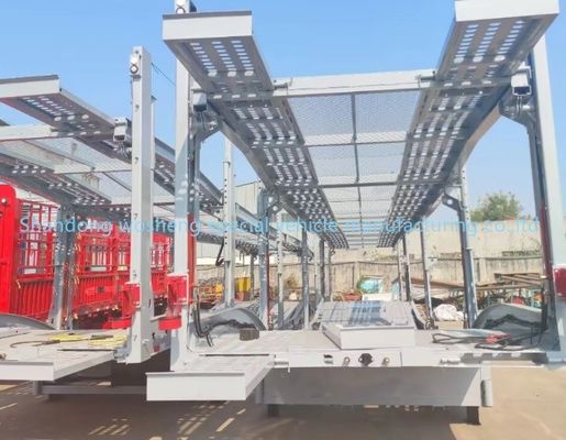 Μεταφορές αυτοκινήτων Ημιρυμουλκούμενο 1 μονάδα Γεμιστήρας για τις ανάγκες μεταφοράς ρυμουλκούμενων φορτηγών