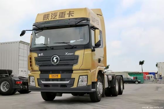 6X4 τροχιά οδήγησης Shacman X3000 420HP Χρησιμοποιημένο φορτηγό τρακτέρ με ηλεκτρονικό έλεγχο σταθερότητας