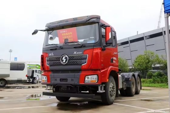 6X4 τροχιά οδήγησης Shacman X3000 420HP Χρησιμοποιημένο φορτηγό τρακτέρ με ηλεκτρονικό έλεγχο σταθερότητας