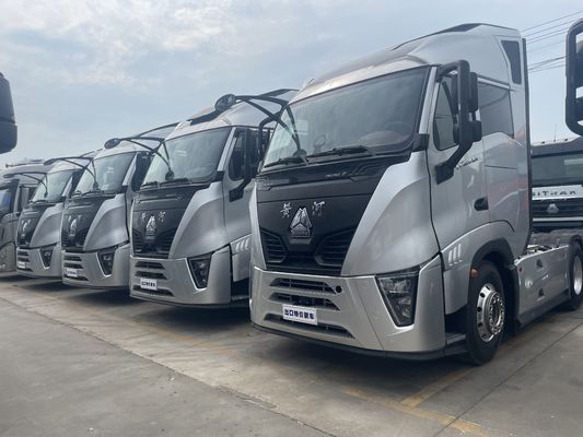 570hp Sinotruk Huanghe X7 4X2 Euro 6 αεροεναιώρηση αυτόματο κιβώτιο