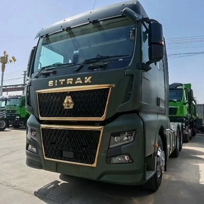 Χρησιμοποιούμενο Sinotruk Sitrak C9H 6X4 540HP Δεξιοκίνητος οδηγός Euro6 Αυτοματοποιημένο ρυμουλκούμενο τρακτέρ