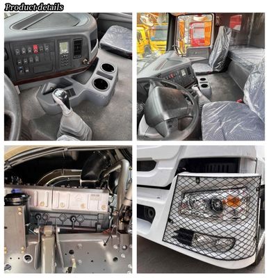 Σιδηροδρομική κατασκευή Sinotruk Sitrak C7H 480-540hp 16 AMT Gear Diesel EURO 6 Τρακτέρ Κεφαλή φορτηγού 6x4 Τρακτέρ