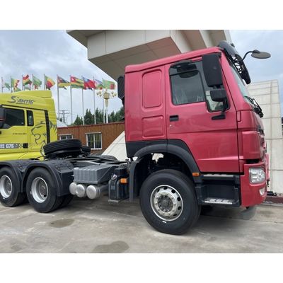 Χρησιμοποιούμενο ρυμουλκούμενο Sinotruk HOWO 371HP 375HP 6X4 Tractor Truck Head για την αφρικανική αγορά