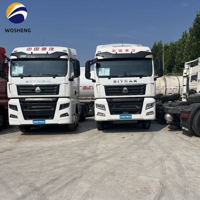 Χρησιμοποιούμενα Sinotruck Sitrak Tractor Trucks με κινητήρα 430hp C7H C9H στην καλύτερη περίπτωση
