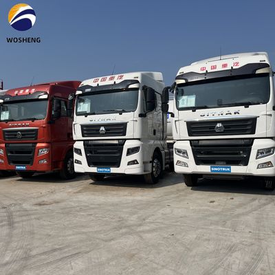 Αριστερό τιμόνι Χρησιμοποιημένο Sinotruck Sitrak Τρακτέρ φορτηγά με θάλαμο αέρα Για τις ανάγκες σας