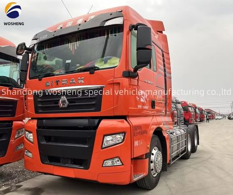 Αριστερό τιμόνι Χρησιμοποιημένο Sinotruck Sitrak Τρακτέρ φορτηγά με θάλαμο αέρα Για τις ανάγκες σας